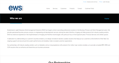 Desktop Screenshot of ews.com.au