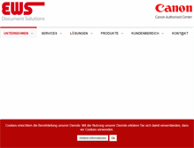 Tablet Screenshot of ews.de